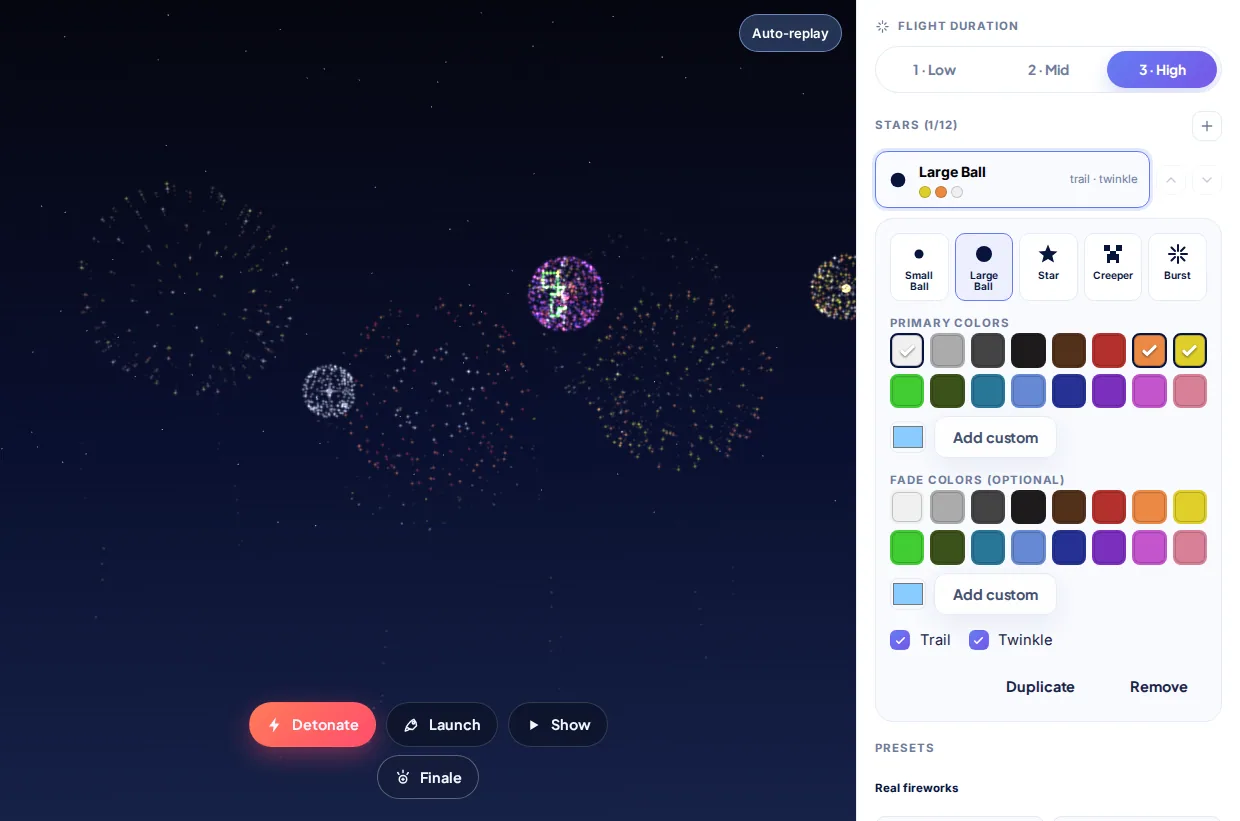 Fireworks Lab screenshot