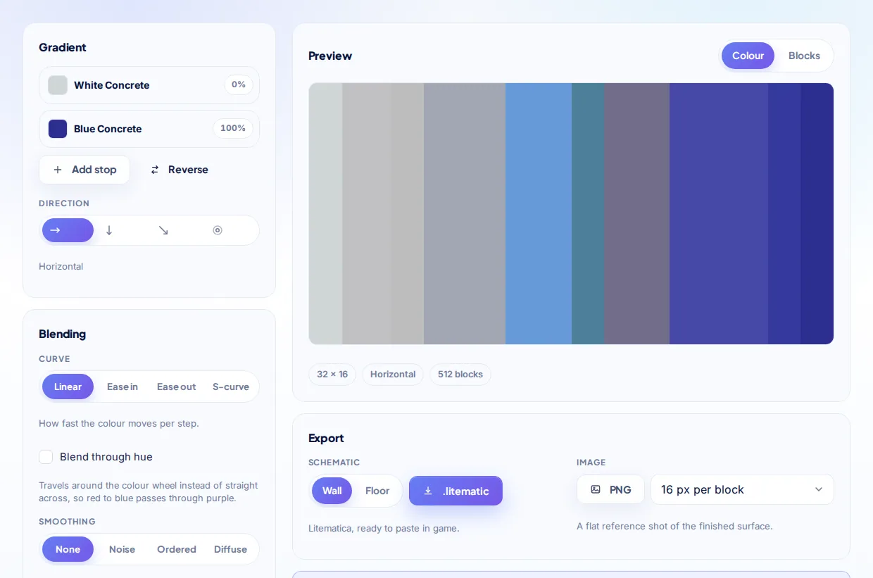 Gradient Generator screenshot