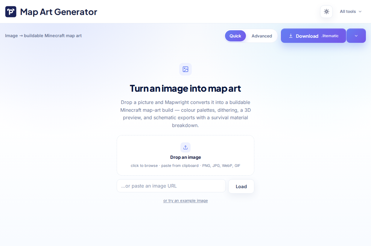 Map Art Generator screenshot
