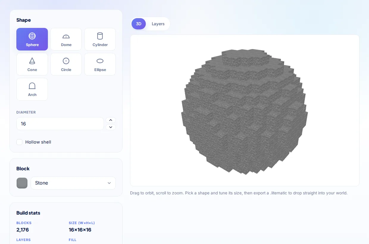 3D Shape Generator screenshot